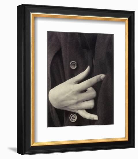 Georgia O'Keeffe: A Portrait (3), 1918-Alfred Stieglitz-Framed Art Print