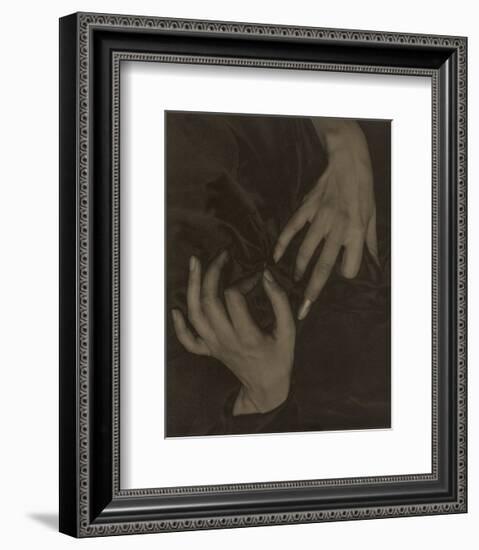 Georgia O'Keeffe: A Portrait (8), 1919-Alfred Stieglitz-Framed Art Print