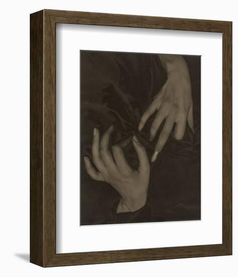 Georgia O'Keeffe: A Portrait (8), 1919-Alfred Stieglitz-Framed Art Print