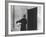 Georgia O'Keeffe Carrying a Basket-John Loengard-Framed Premium Photographic Print