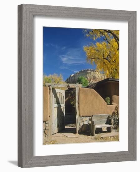 Georgia O'Keeffe Country, Rio Arriba County, New Mexico, USA-Michael Snell-Framed Photographic Print