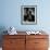 Georgia O'Keeffe Writing Letters at Ghost Ranch-John Loengard-Framed Premium Photographic Print displayed on a wall