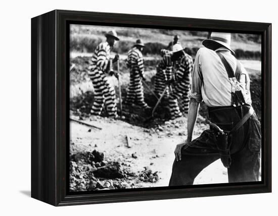 Georgia: Prisoners, 1941-Jack Delano-Framed Premier Image Canvas