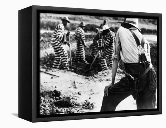 Georgia: Prisoners, 1941-Jack Delano-Framed Premier Image Canvas