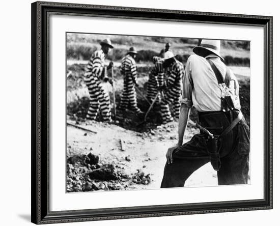 Georgia: Prisoners, 1941-Jack Delano-Framed Photographic Print