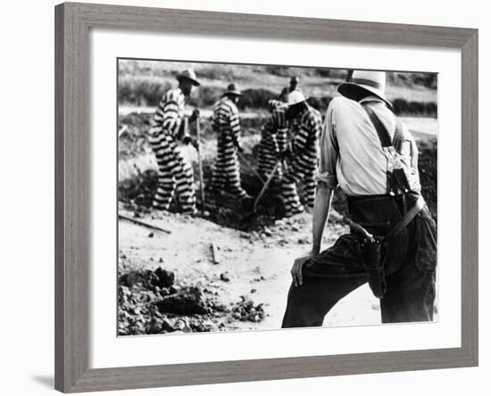 Georgia: Prisoners, 1941-Jack Delano-Framed Photographic Print