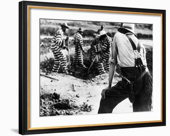 Georgia: Prisoners, 1941-Jack Delano-Framed Photographic Print