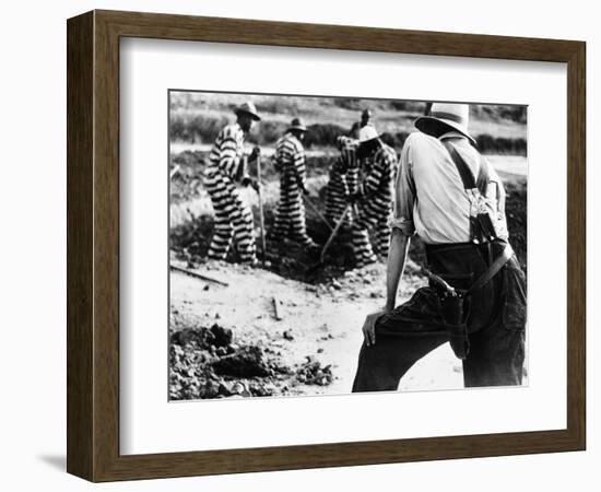 Georgia: Prisoners, 1941-Jack Delano-Framed Photographic Print