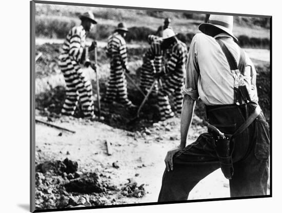 Georgia: Prisoners, 1941-Jack Delano-Mounted Photographic Print