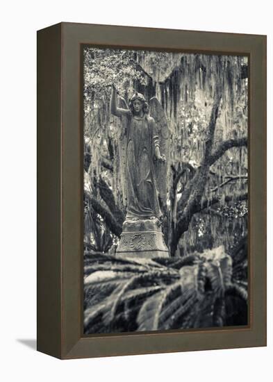 Georgia, Savannah, Bonaventure Cemetery-Walter Bibikow-Framed Premier Image Canvas