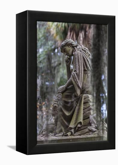 Georgia, Savannah, Bonaventure Cemetery-Walter Bibikow-Framed Premier Image Canvas