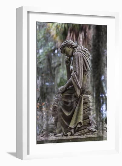 Georgia, Savannah, Bonaventure Cemetery-Walter Bibikow-Framed Photographic Print