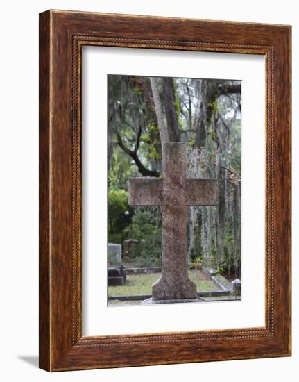 Georgia, Savannah, Bonaventure Cemetery-Walter Bibikow-Framed Photographic Print