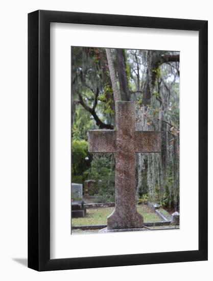 Georgia, Savannah, Bonaventure Cemetery-Walter Bibikow-Framed Photographic Print