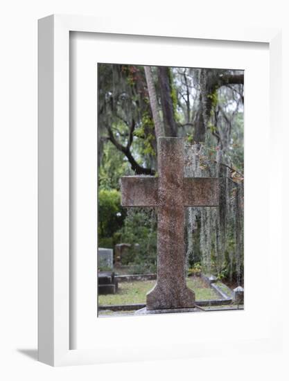 Georgia, Savannah, Bonaventure Cemetery-Walter Bibikow-Framed Photographic Print