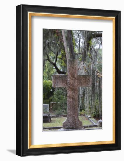 Georgia, Savannah, Bonaventure Cemetery-Walter Bibikow-Framed Photographic Print