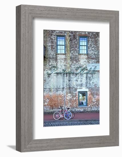 Georgia, Savannah, Factor's Walk, Restored Cotton Warehouse, River Street, Shops, Restaurants-John Coletti-Framed Photographic Print