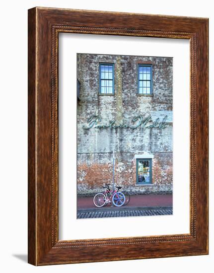 Georgia, Savannah, Factor's Walk, Restored Cotton Warehouse, River Street, Shops, Restaurants-John Coletti-Framed Photographic Print