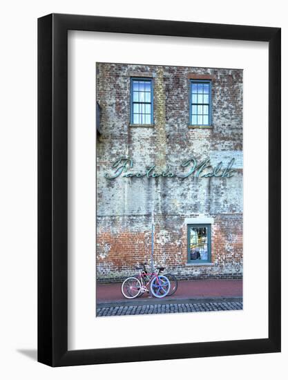 Georgia, Savannah, Factor's Walk, Restored Cotton Warehouse, River Street, Shops, Restaurants-John Coletti-Framed Photographic Print