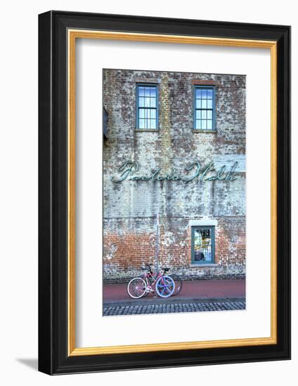 Georgia, Savannah, Factor's Walk, Restored Cotton Warehouse, River Street, Shops, Restaurants-John Coletti-Framed Photographic Print