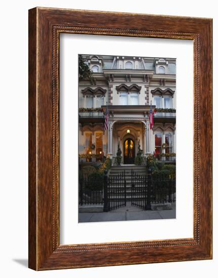 Georgia, Savannah, Hamilton Turner Inn in the Historic District-Joanne Wells-Framed Photographic Print