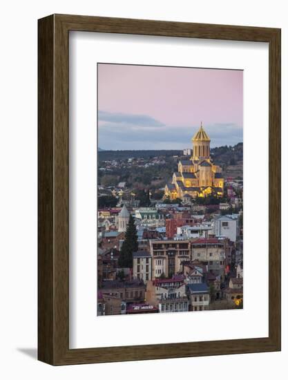 Georgia, Tbilisi,Avlabari, Tsminda Sameba Cathedral (Holy Trinity Cathedral)-Jane Sweeney-Framed Photographic Print