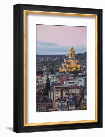 Georgia, Tbilisi,Avlabari, Tsminda Sameba Cathedral (Holy Trinity Cathedral)-Jane Sweeney-Framed Photographic Print