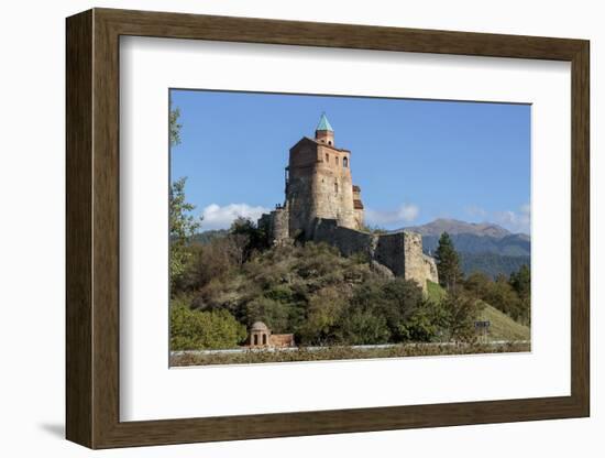 Georgia, Telavi. Gremi Monastery as Seen from the Road-Alida Latham-Framed Photographic Print