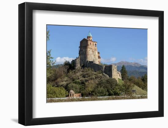Georgia, Telavi. Gremi Monastery as Seen from the Road-Alida Latham-Framed Photographic Print