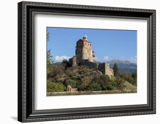 Georgia, Telavi. Gremi Monastery as Seen from the Road-Alida Latham-Framed Photographic Print