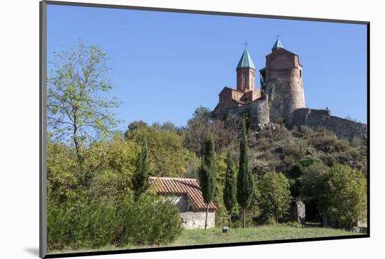 Georgia, Telavi. Gremi Monastery from a Nearby Field-Alida Latham-Mounted Photographic Print