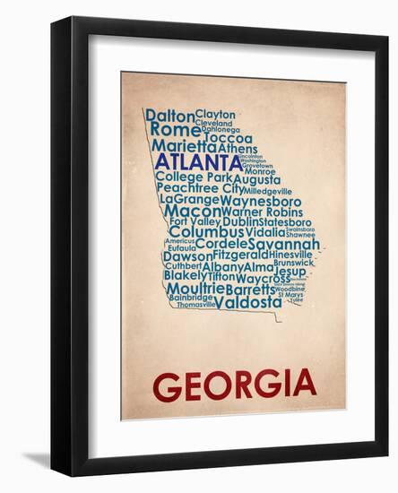 Georgia-null-Framed Art Print