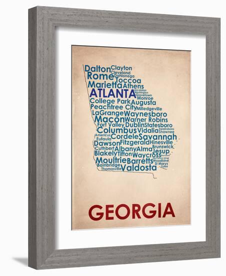 Georgia-null-Framed Art Print