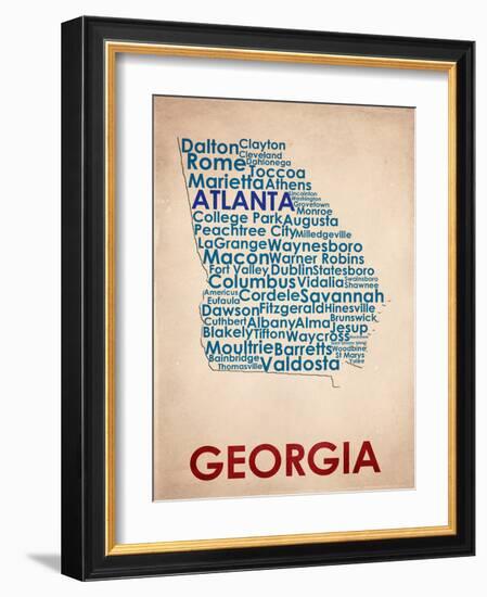 Georgia-null-Framed Art Print