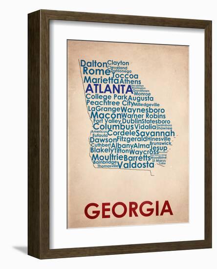 Georgia-null-Framed Art Print