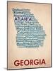 Georgia-null-Mounted Art Print