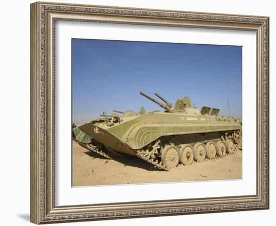 Georgian Army Light Tank-Stocktrek Images-Framed Photographic Print