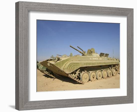 Georgian Army Light Tank-Stocktrek Images-Framed Photographic Print