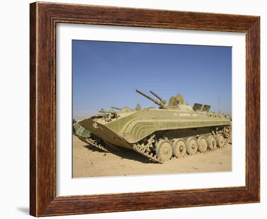 Georgian Army Light Tank-Stocktrek Images-Framed Photographic Print