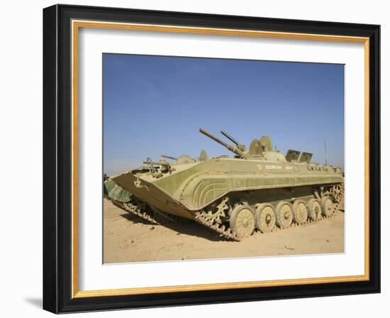 Georgian Army Light Tank-Stocktrek Images-Framed Photographic Print