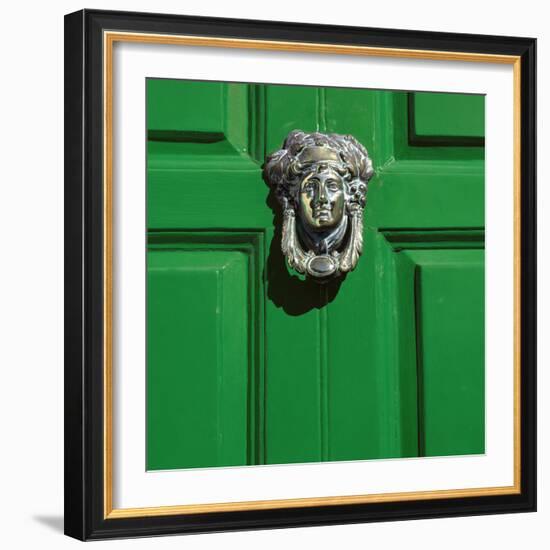 Georgian Door, Dublin, County Dublin, Republic of Ireland, Europe-Stuart Black-Framed Photographic Print