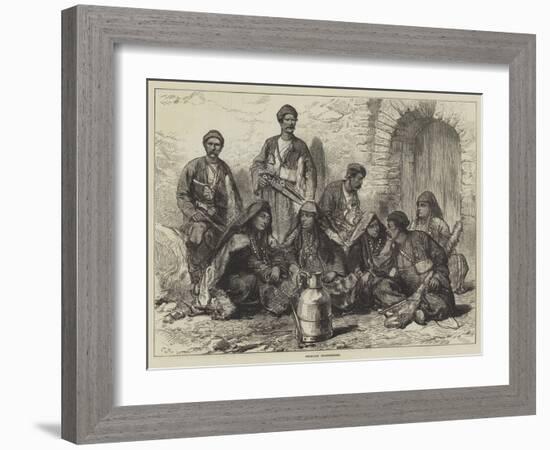 Georgian Mountaineers-Charles Robinson-Framed Giclee Print