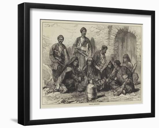Georgian Mountaineers-Charles Robinson-Framed Giclee Print