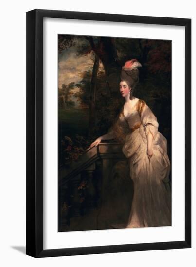 Georgiana Cavendish, Duchess of Devonshire, C.1775-76-Sir Joshua Reynolds-Framed Giclee Print