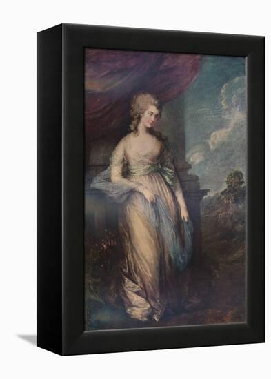 'Georgiana, Duchess of Devonshire', 1783, (1911)-Thomas Gainsborough-Framed Premier Image Canvas