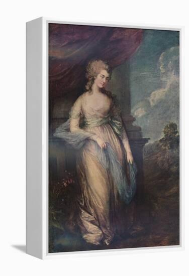 'Georgiana, Duchess of Devonshire', 1783, (1911)-Thomas Gainsborough-Framed Premier Image Canvas