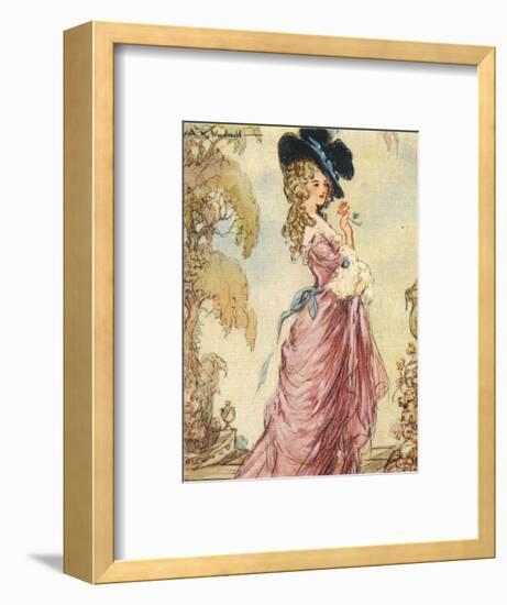 Georgiana, Duchess of Devonshire, 1937-Alexander K MacDonald-Framed Giclee Print