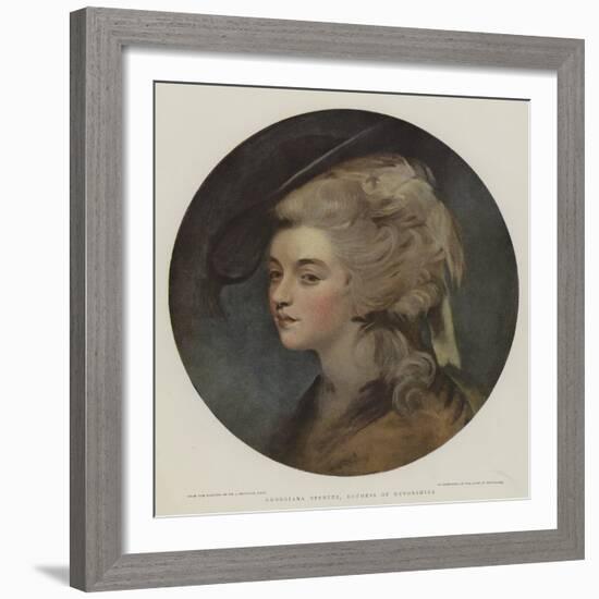 Georgiana Spencer, Duchess of Devonshire-Sir Joshua Reynolds-Framed Giclee Print