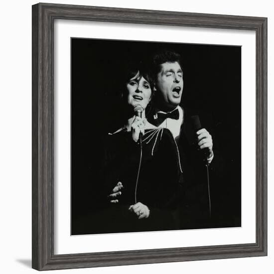 Georgie Fame and Sweet Substitute with Keith Smiths Hefty Jazz in Concert, 1984-Denis Williams-Framed Photographic Print