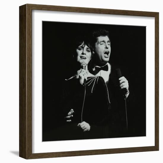 Georgie Fame and Sweet Substitute with Keith Smiths Hefty Jazz in Concert, 1984-Denis Williams-Framed Photographic Print